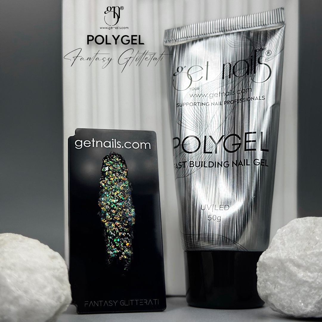 Polygel Get Nails - Fantasy Glitterati, 50 g