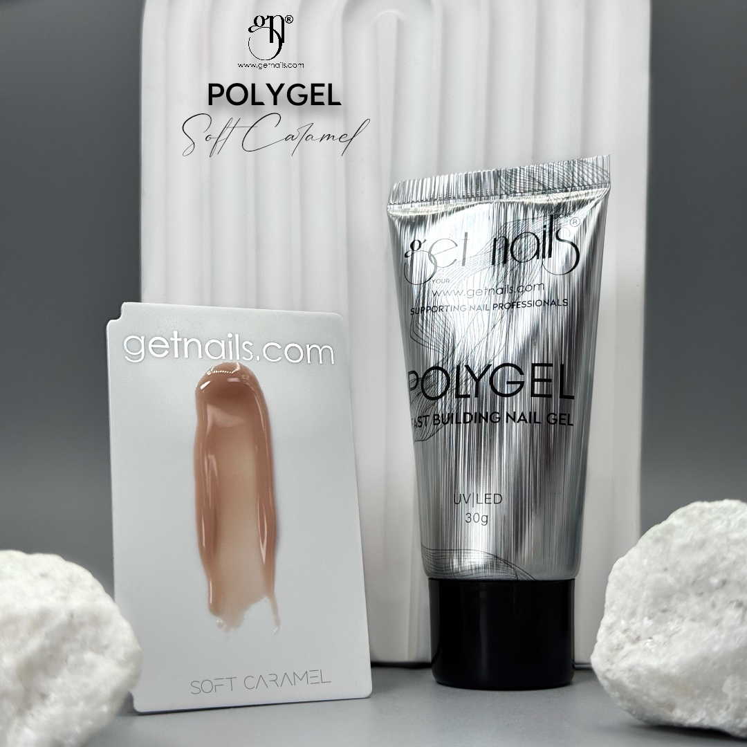 Polygel Get Nails - Soft Caramel, 30 g