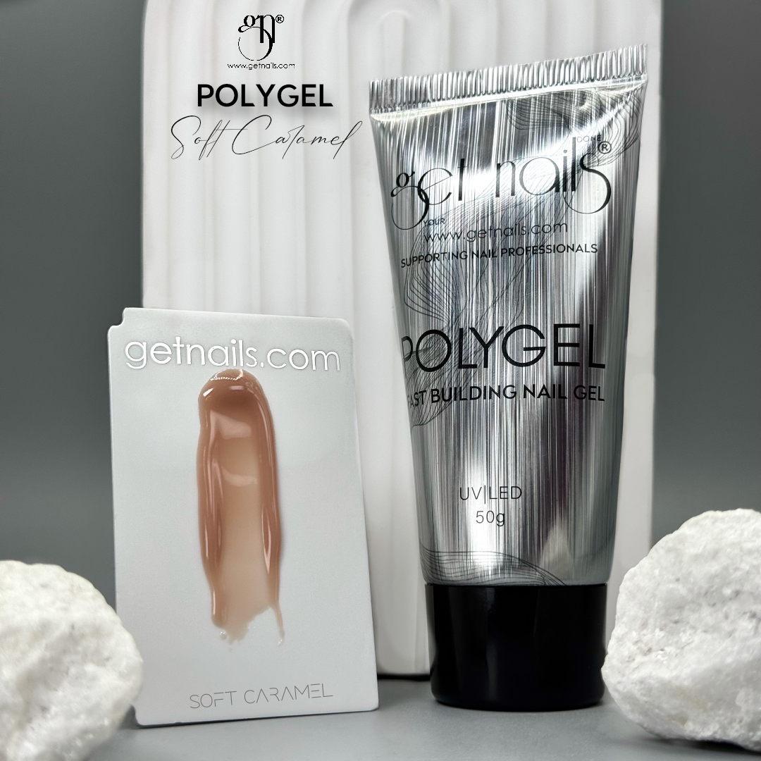 Polygel Get Nails - Soft Caramel, 50 g