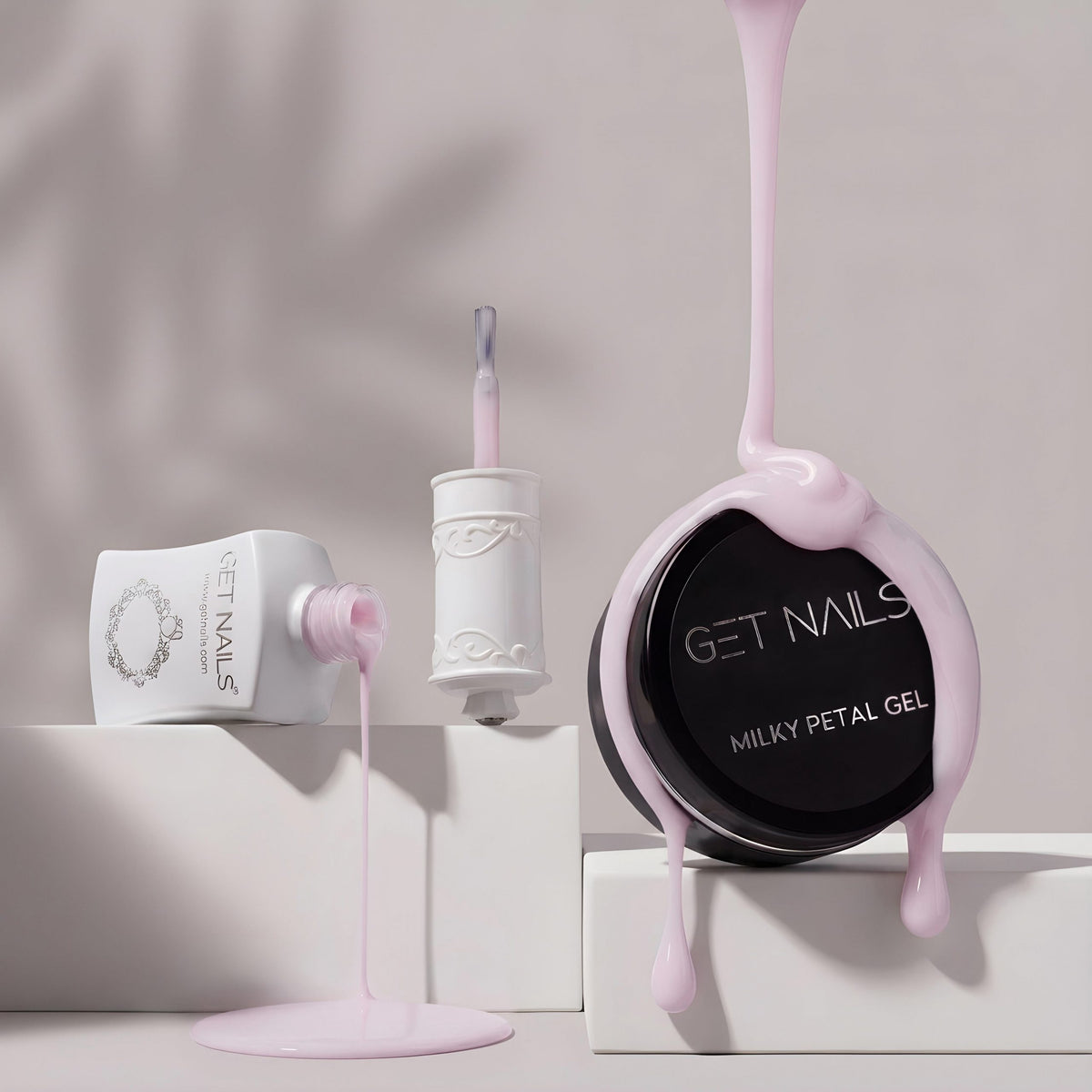 Rubber Base 5 Milky Petal | Base pour ongles