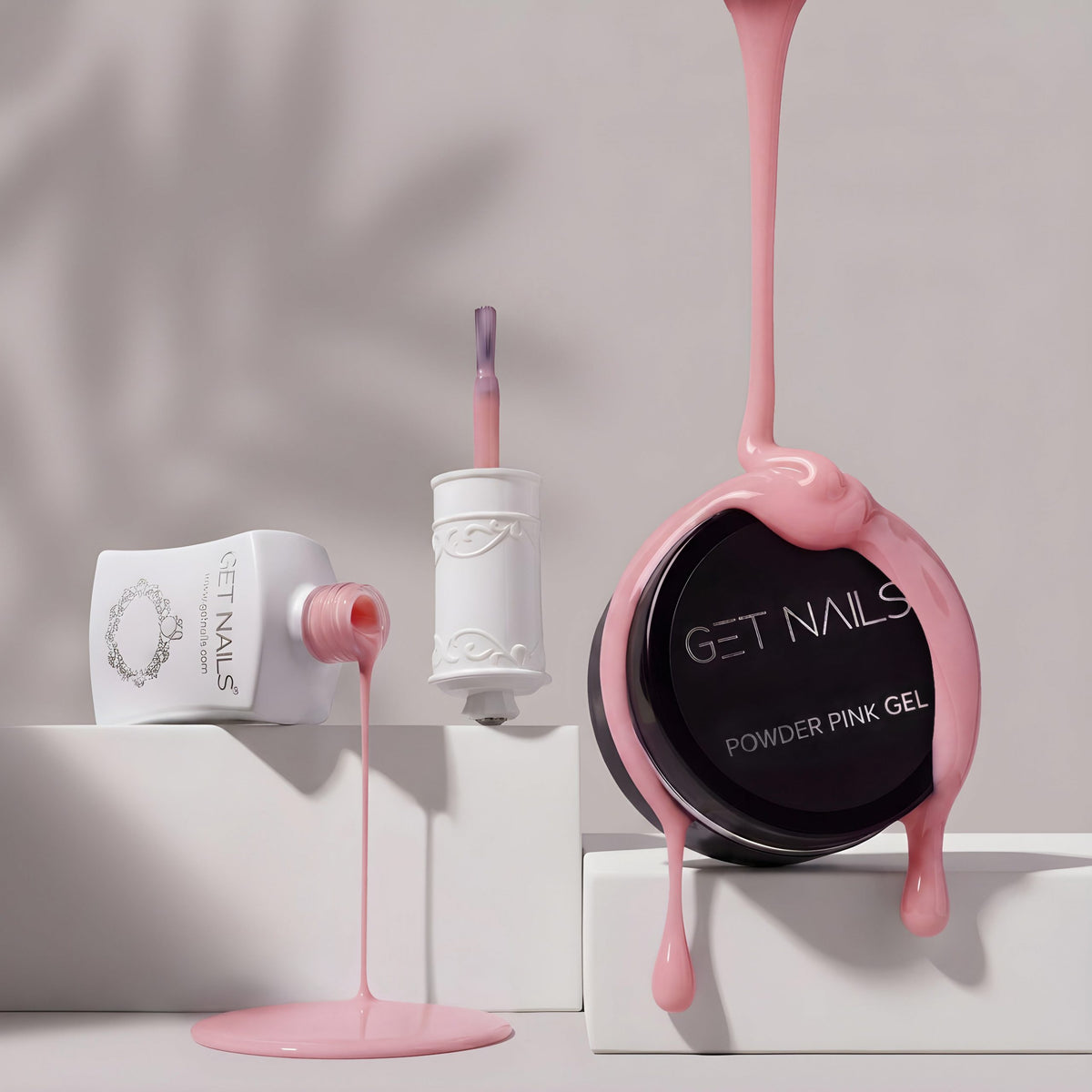 Power Couple Powder Pink | Gel de construction + Base Rubber