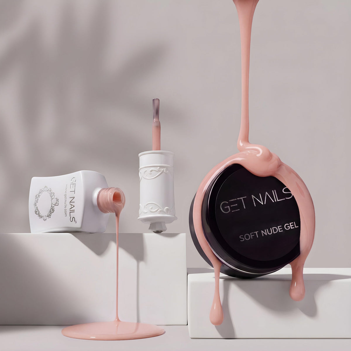 Power Couple Soft Nude | Builder Gel + Rubber Base