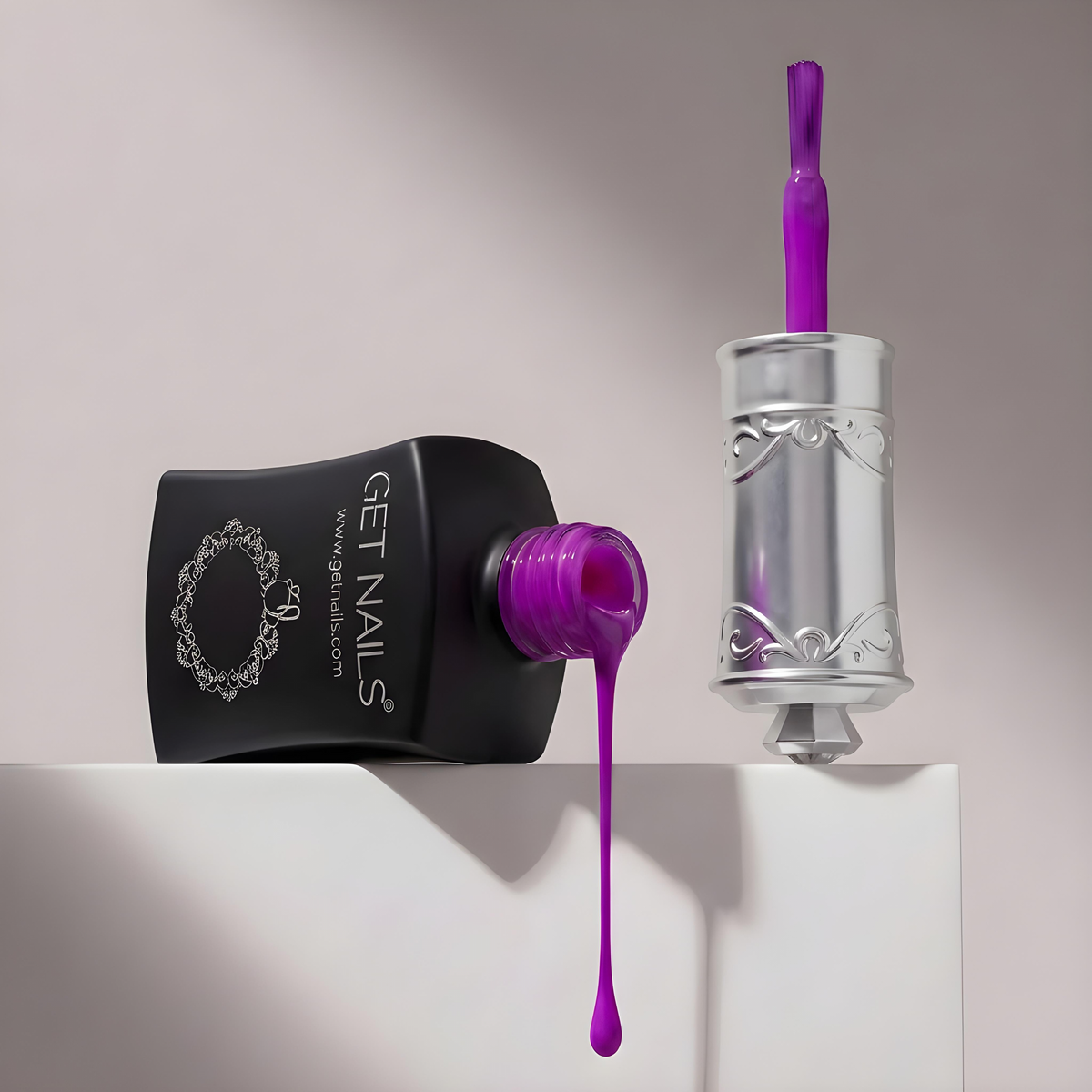 Summer Rubber Base 22 Purple Rain | Baza Rubber Neon