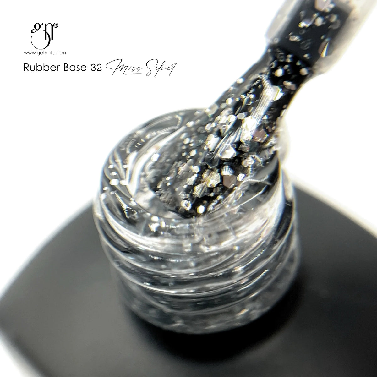 Rubber Base 32 Miss Silver
