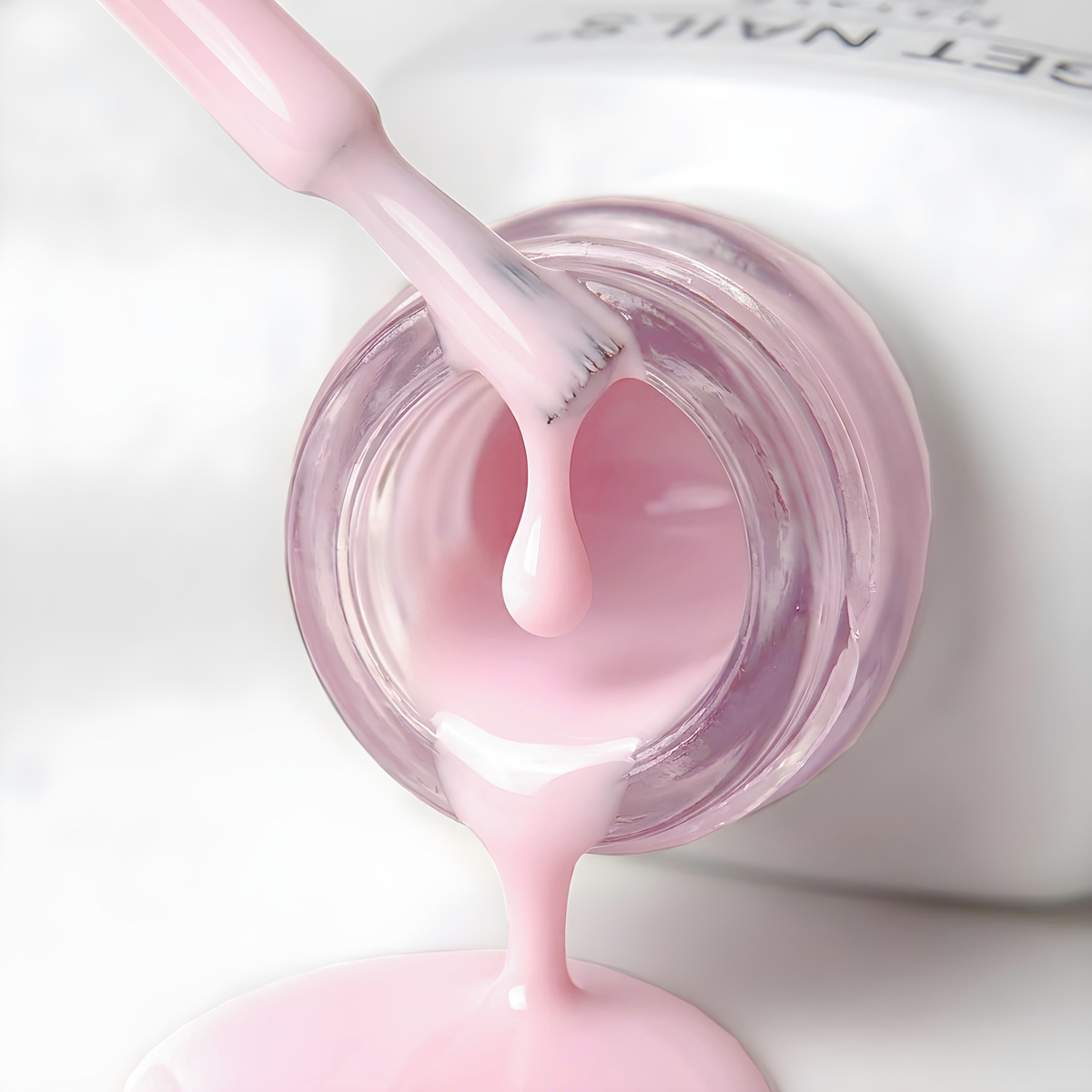 Rubber Base 53 Pink Dolphin | Baza Unghii