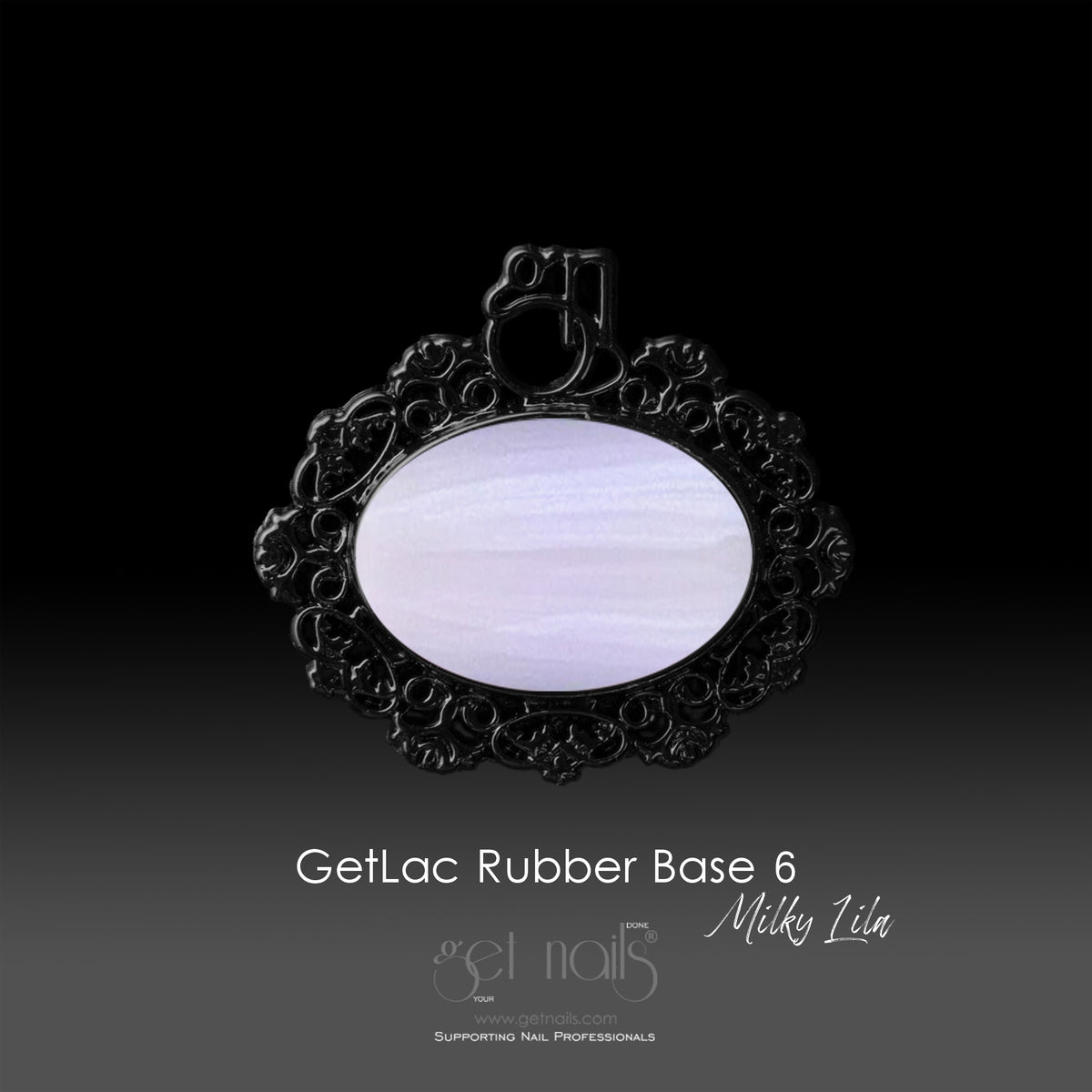 Rubber Base 6 Milky Lila