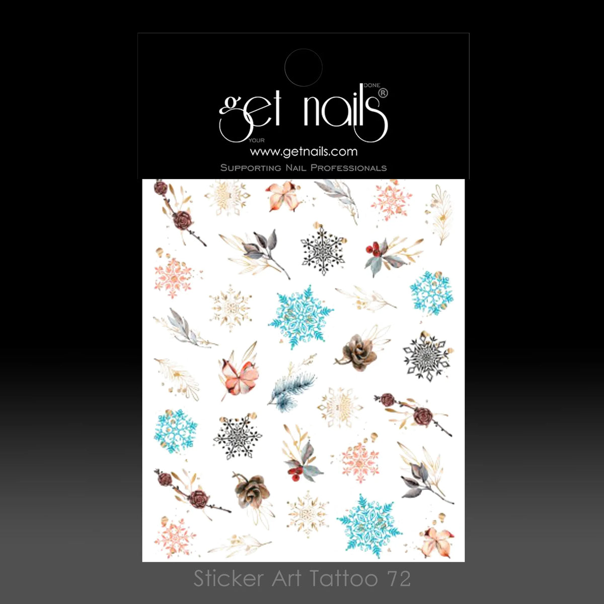 Sticker Art Tattoo 72 Stylish Winter GN