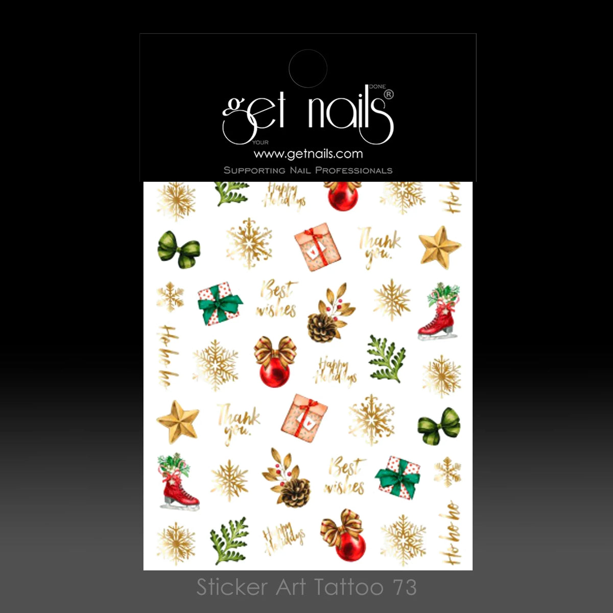 Sticker Art Tattoo 73 Winter Time GN