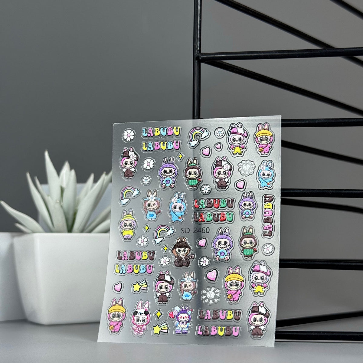 3D Nail Art Sticker 57 LABUBU Vibe
