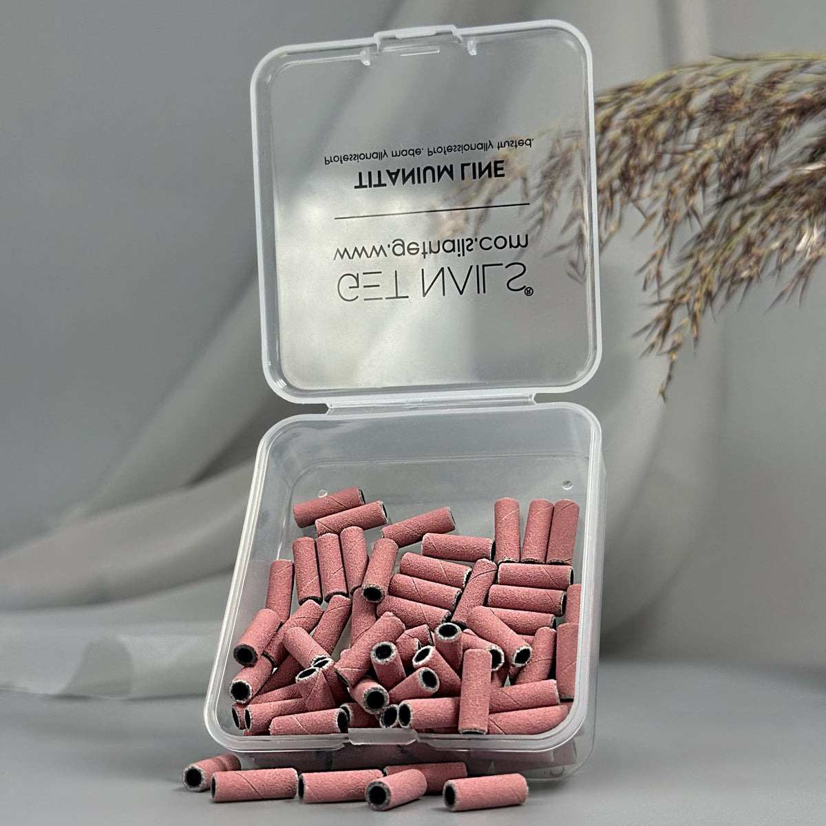 Titanium Slim Sanding Band Long Life Pink #100, 100 pcs. | Sanding Rolls