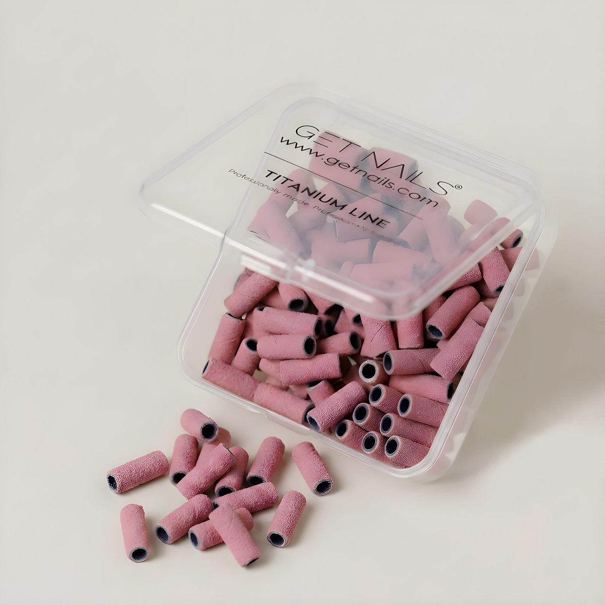 Titanium Slim Sanding Band Long Life Pink #240, 100 pcs. | Sanding Roll