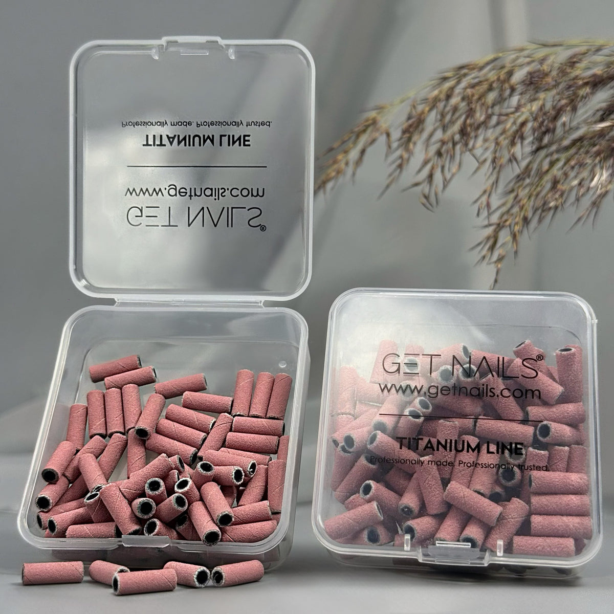 Titanium Slim Sanding Band Long Life Pink #240, 100 pcs. | Sanding Roll