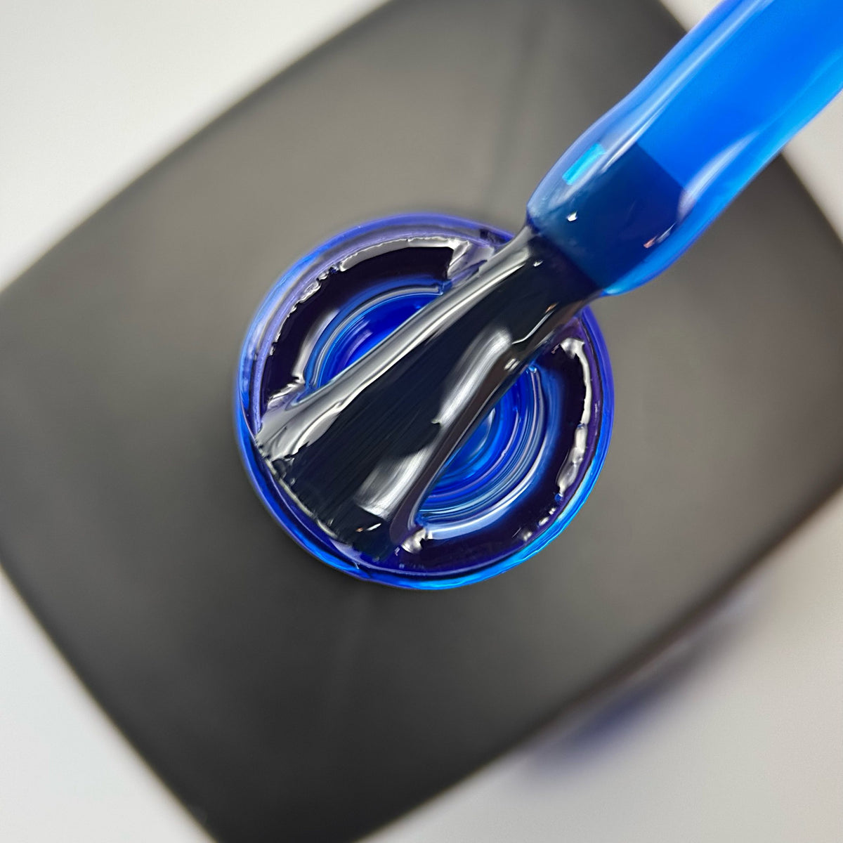Top Gel Glass Neon Blue