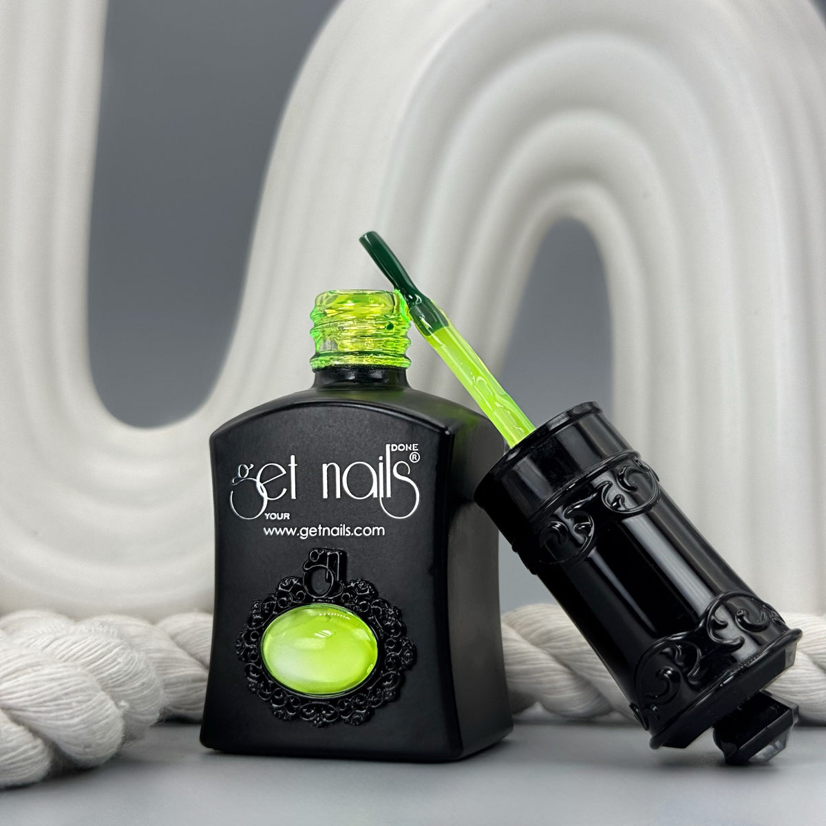 Top Gel Glass Neon Yellow