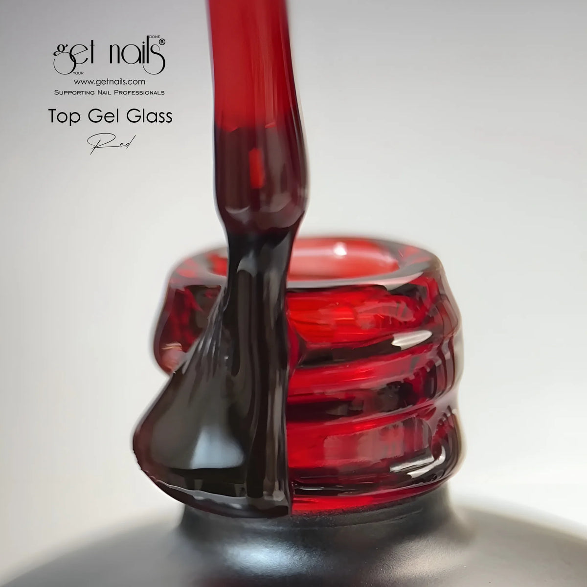 Top Gel Glass Red