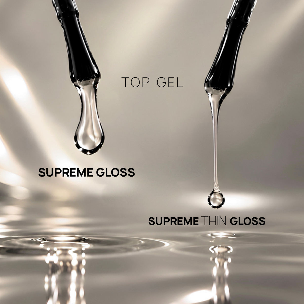 Top Gel Supreme THIN Gloss | Top Coat No Wipe