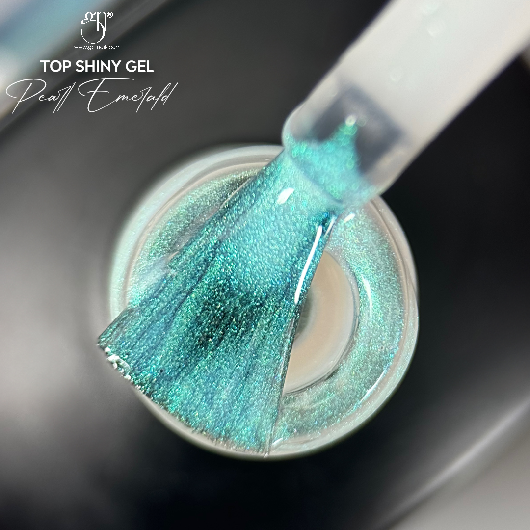 Top Shiny Gel Pearl Emerald