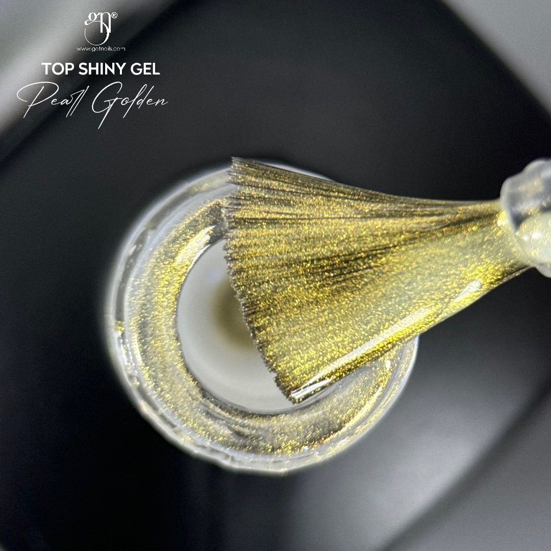 Top Shiny Gel Pearl Golden