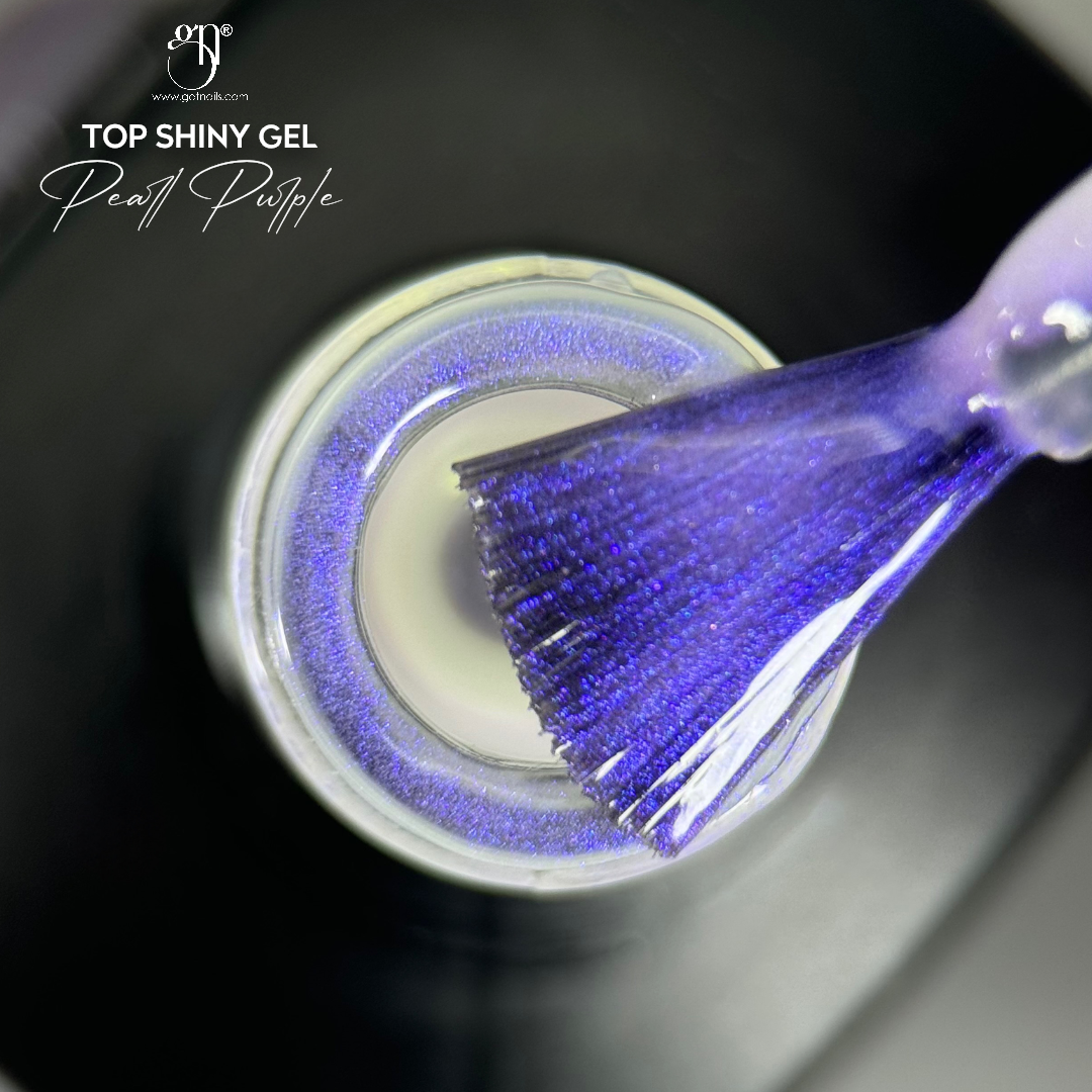 Top Shiny Gel Pearl Purple