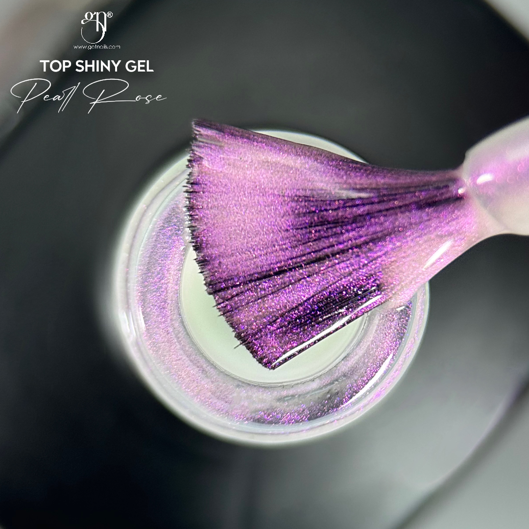 Top Shiny Gel Pearl Rose