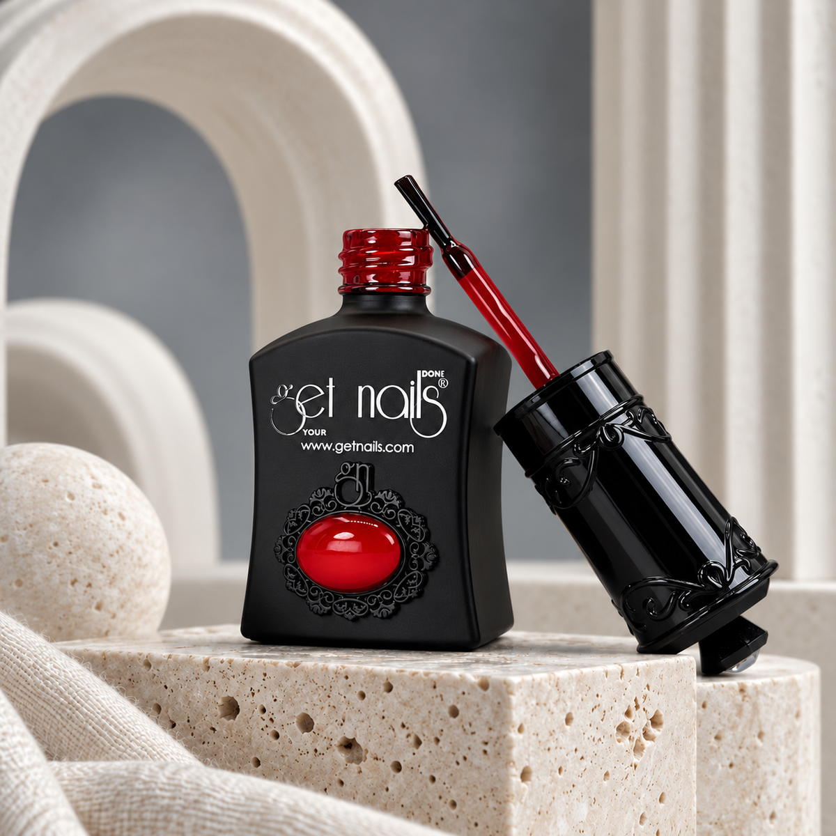 Top Gel Glass Red