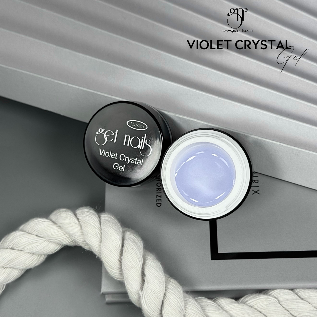 Violet Crystal Gel Sample