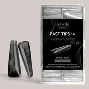 Fast Tips 14 GN, 150 buc. - Russian Almond | French Mani