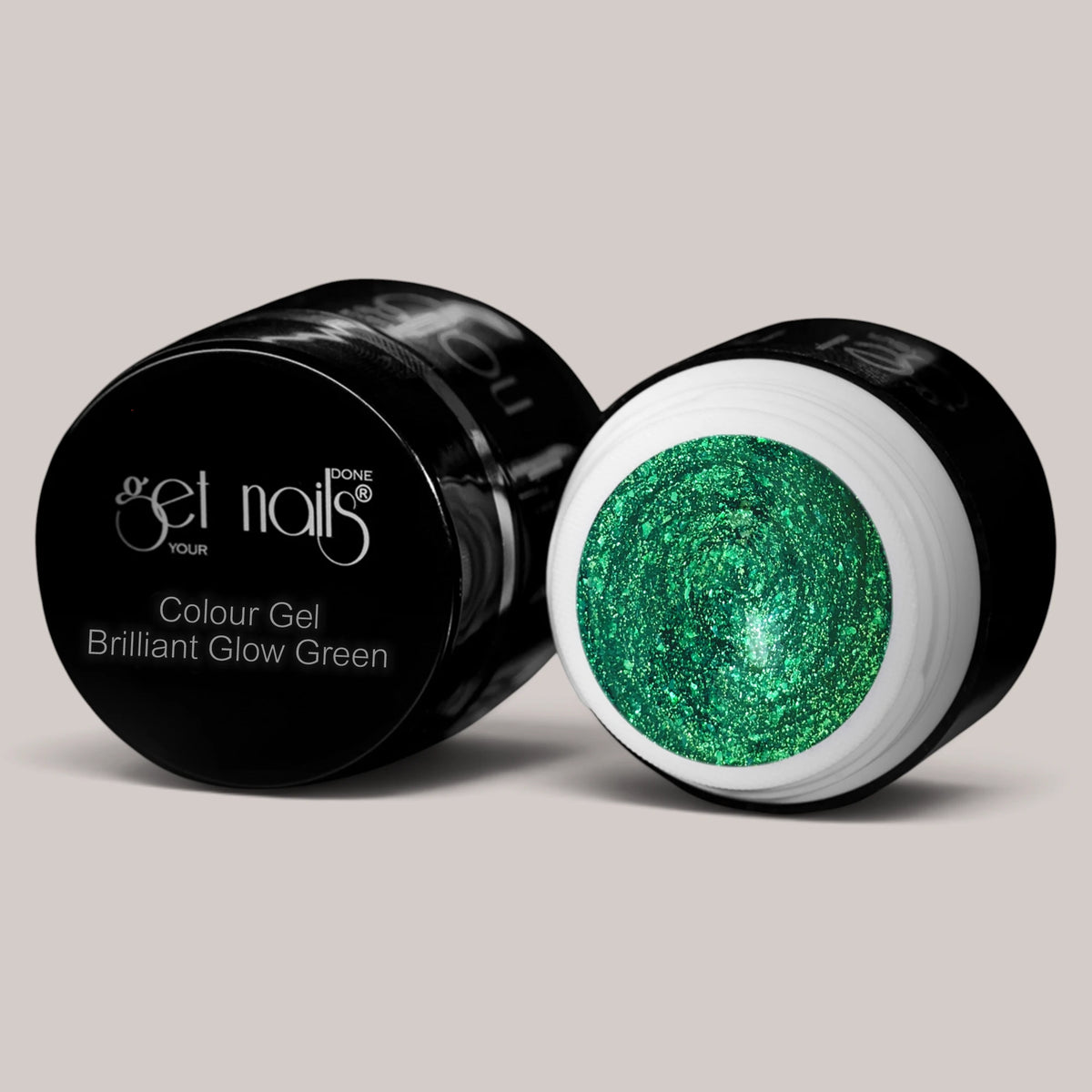 Colour Gel Brilliant Glow Green | Gel Colorat UV/LED