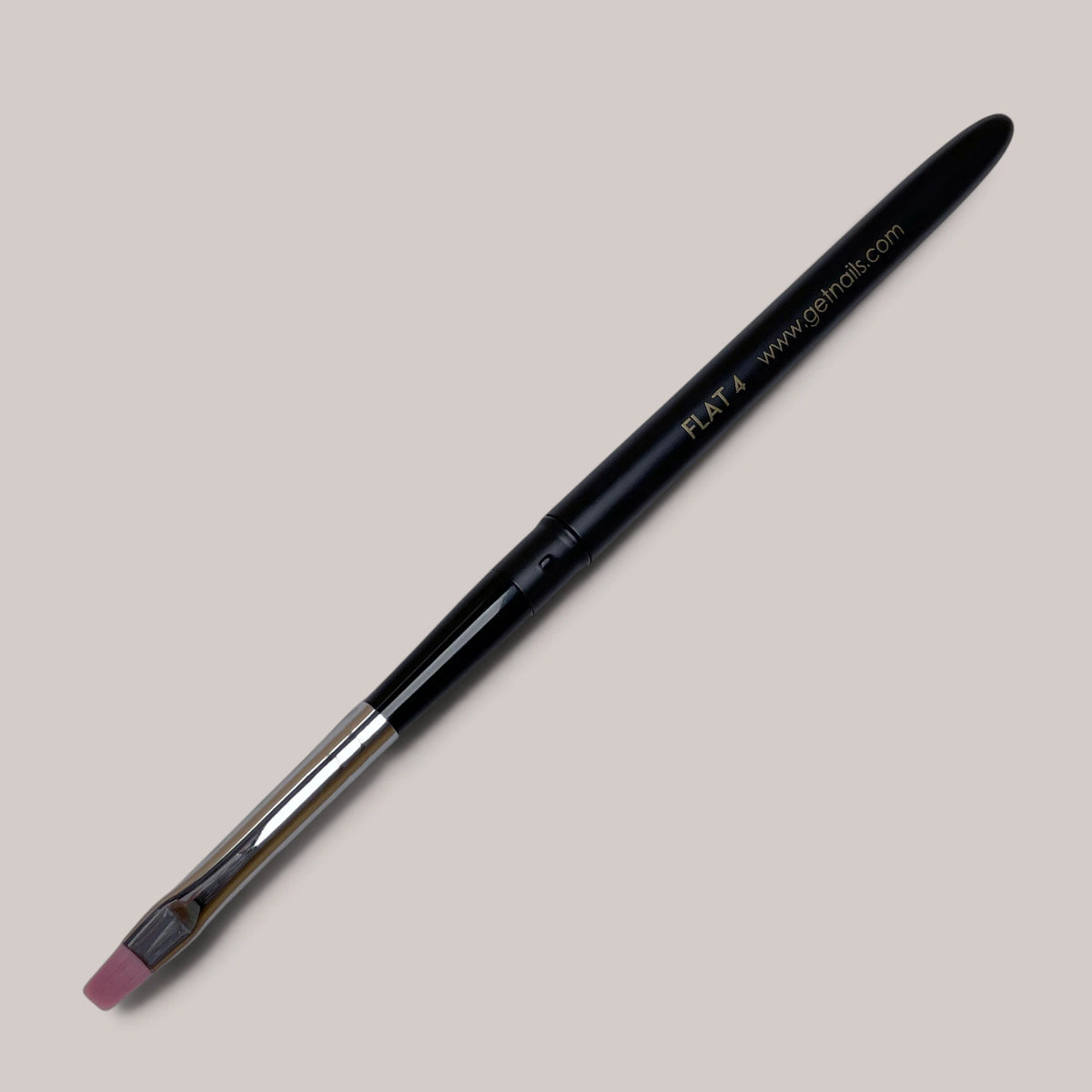 Titanium Gel Brush Flat 4 Pink