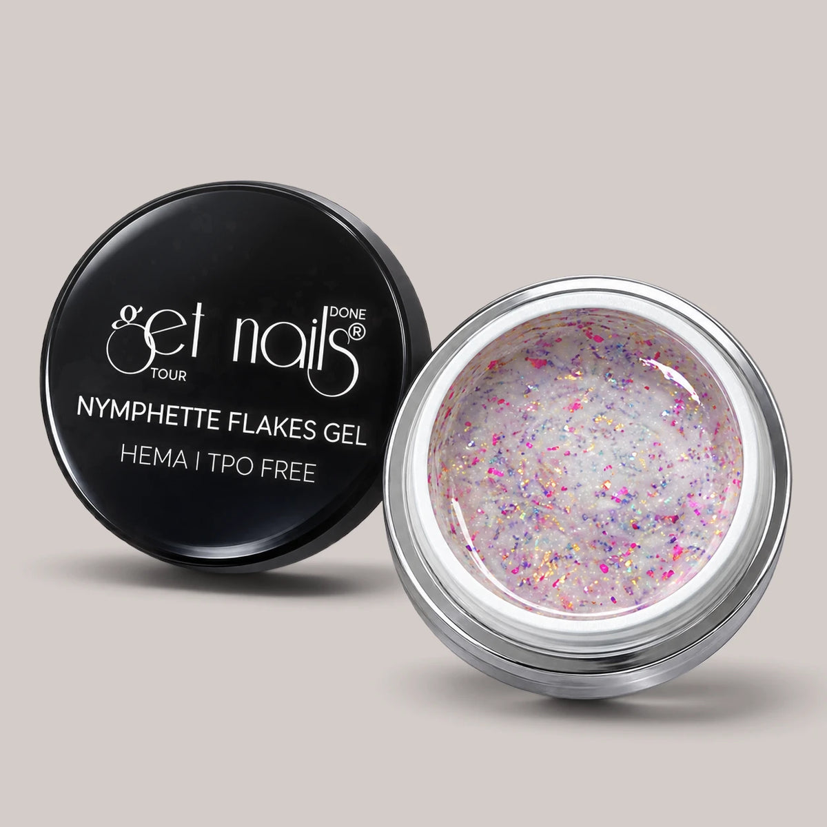 Mostra Nymphette Flakes Gel | Gel Constructie Autonivelant HEMA Free