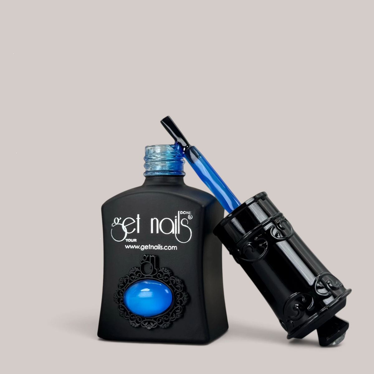 Top Gel Glass Neon Blue