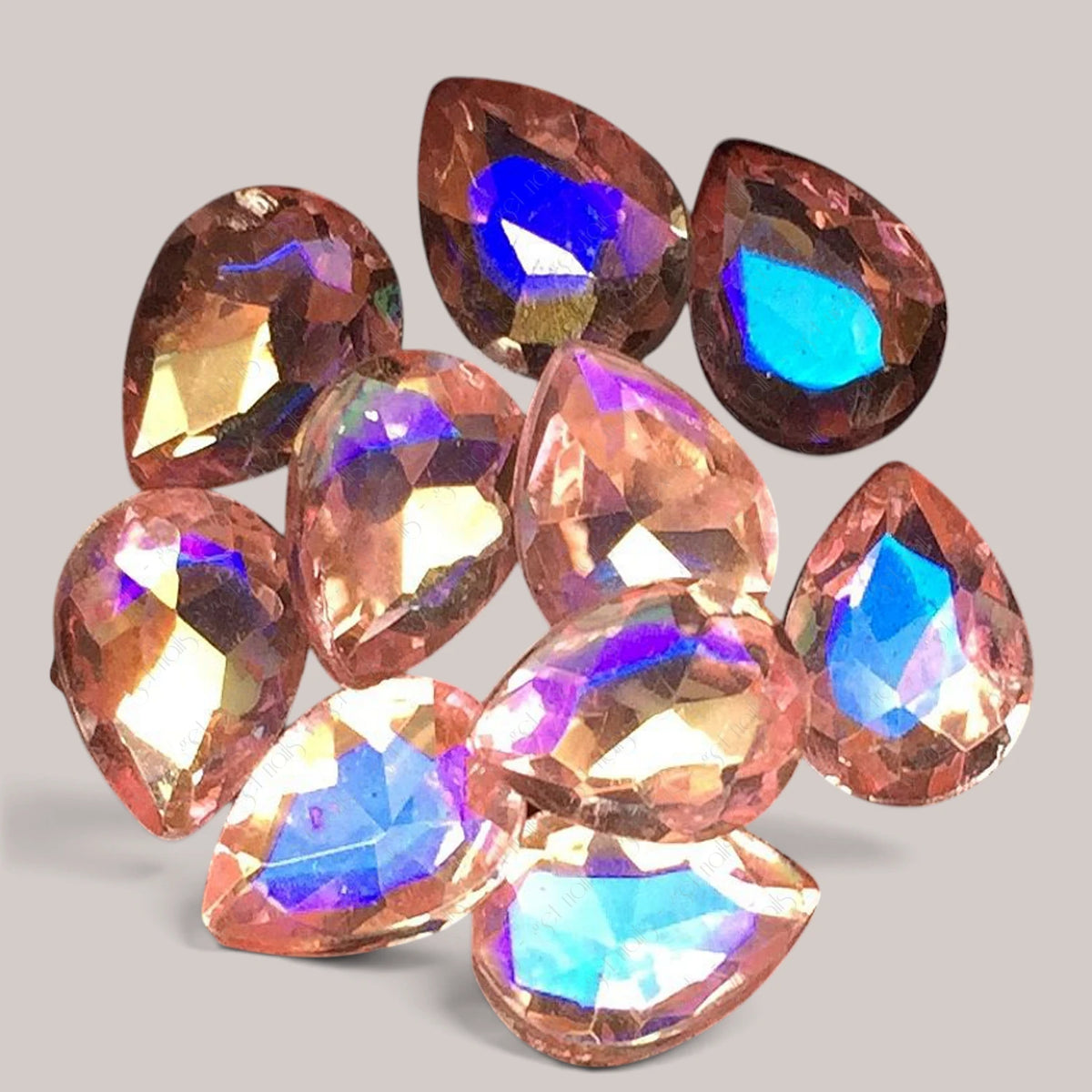Crystal Bling Rose, 10 buc.