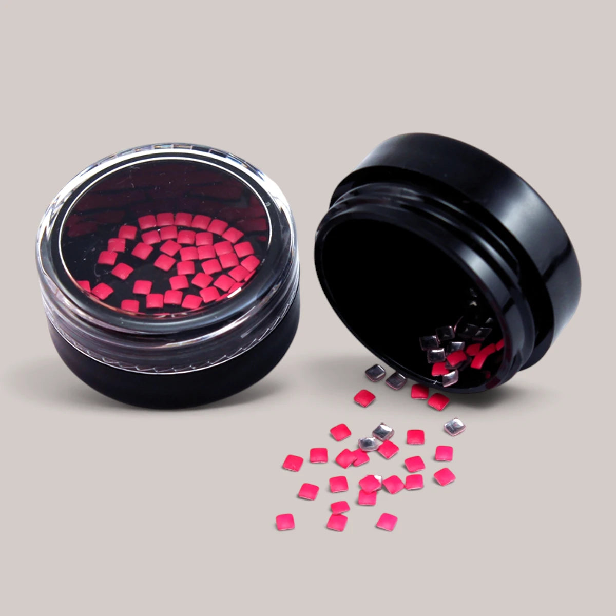 Tinte Square Neon Pink, 50 buc.