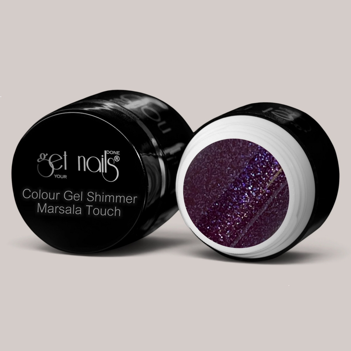 Colour Gel Shimmer Marsala Touch | Gel Colorat UV/LED