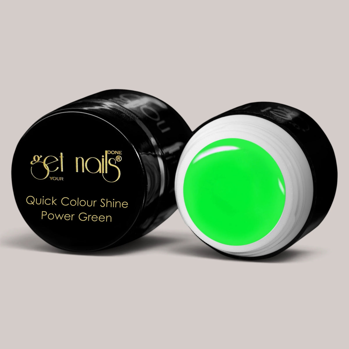 Quick Colour Shine Power Green | Gel Colorat UV/LED