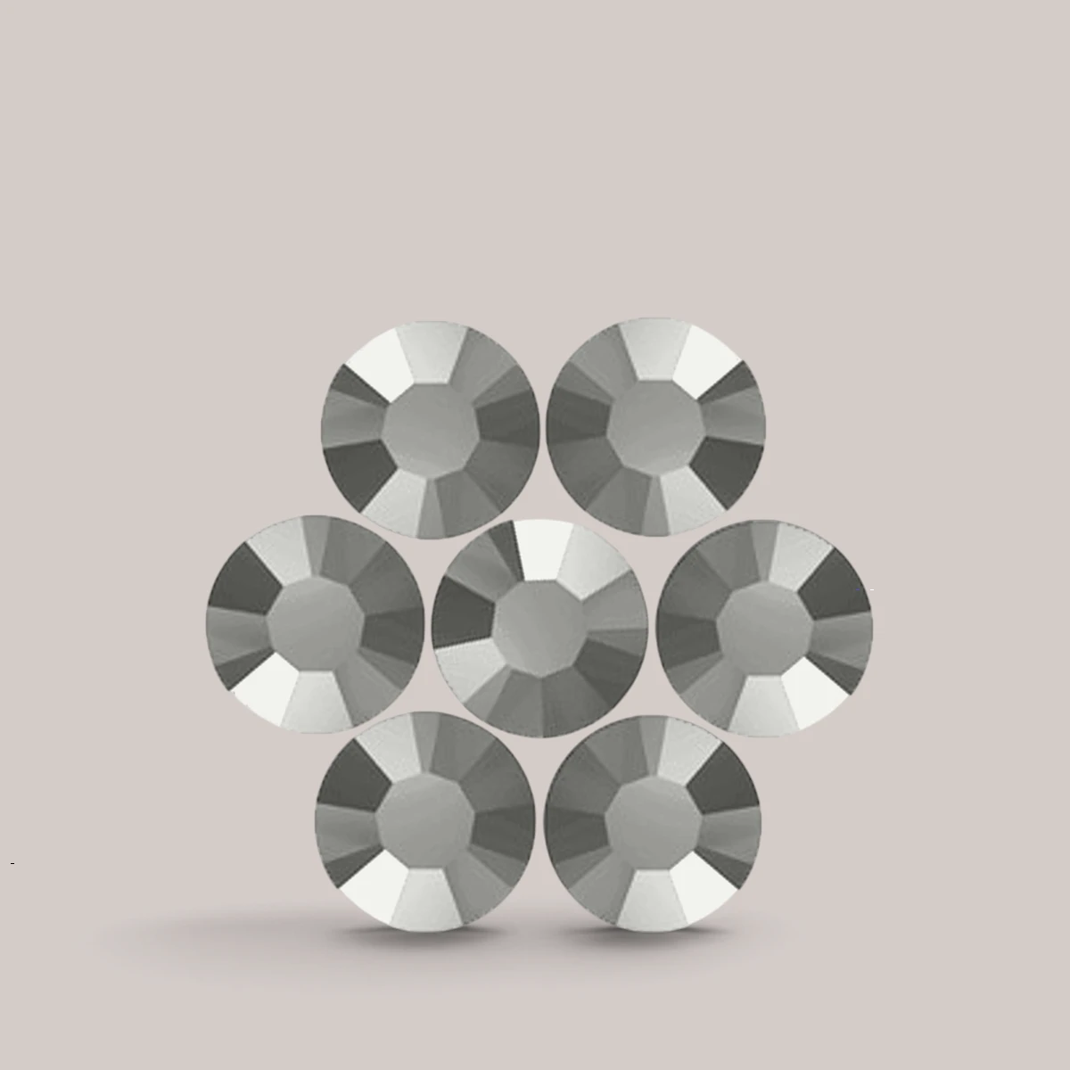 Star Crystals Silver Chrome, SS5 GN