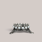 Brush Stand Vintage Silver GN