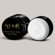 Quick Colour Shine Pure White | Gel Colorat UV/LED