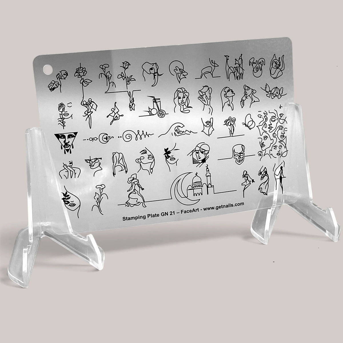 Stamping Preview GN 21 - FaceArt