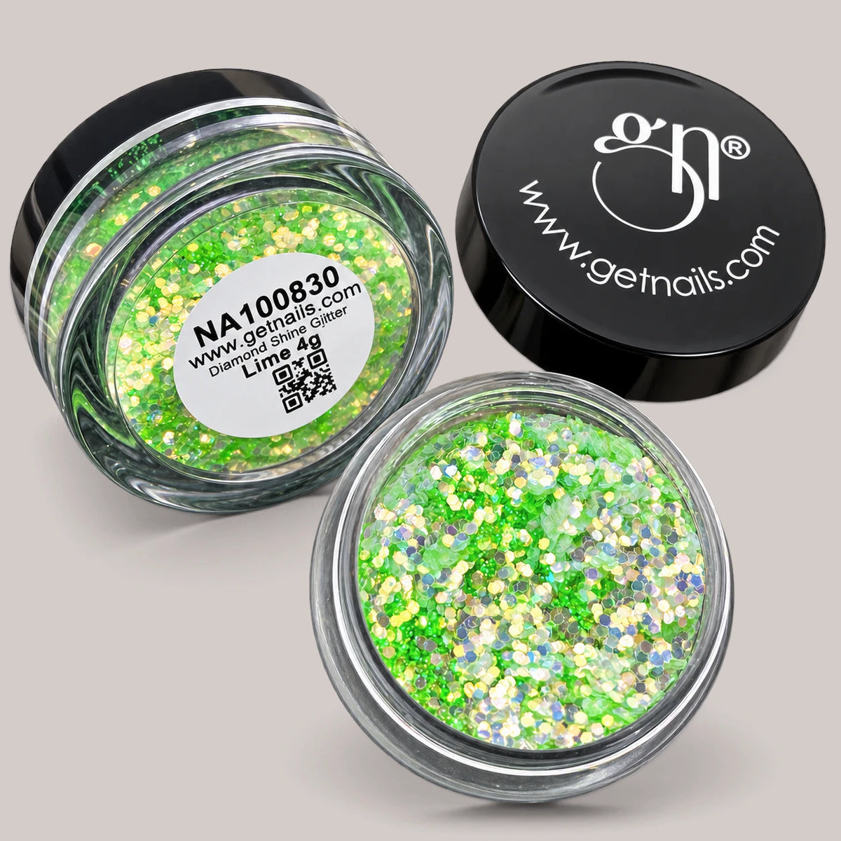 Diamond Shine Glitter Lime 4g