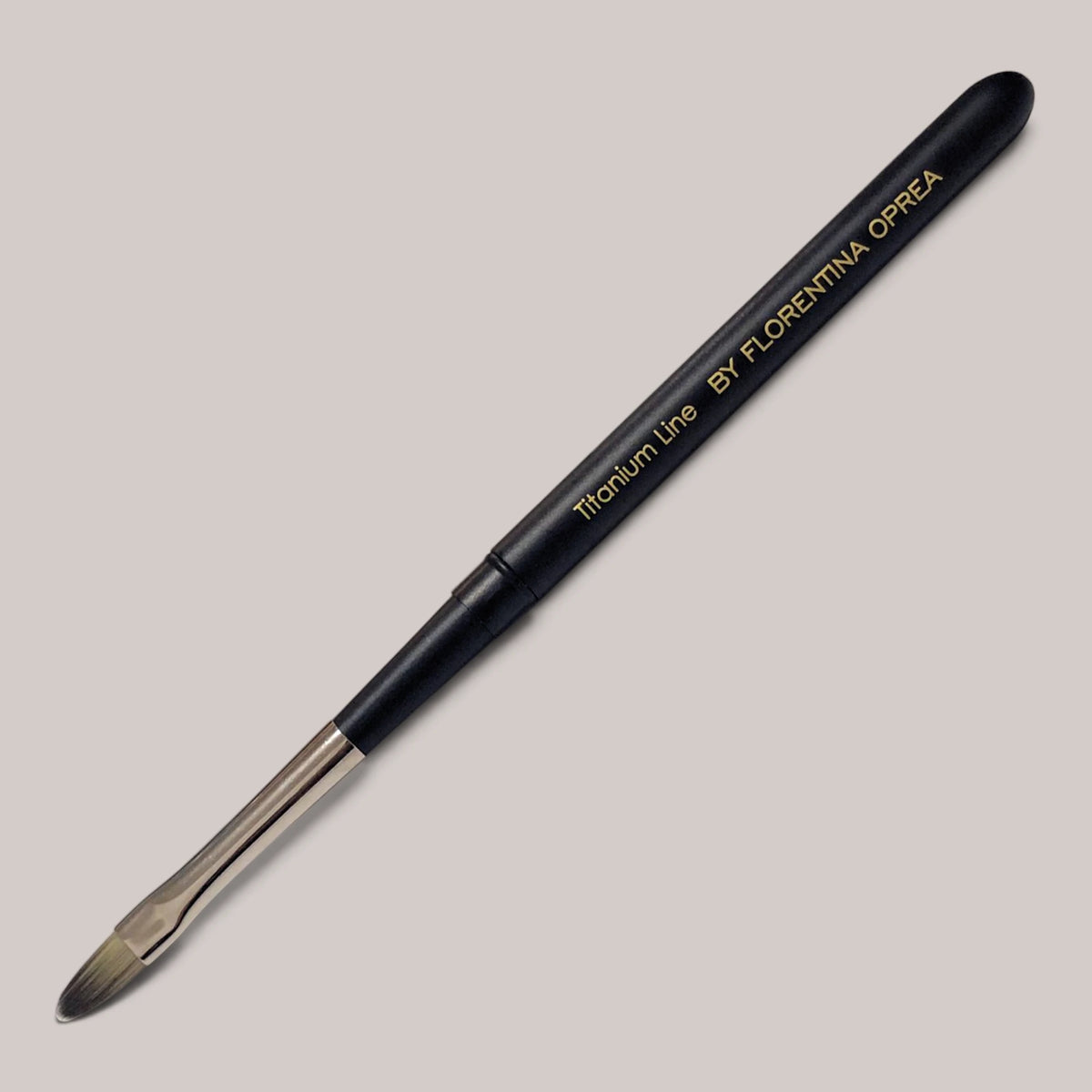 Titanium Gel Brush Oval 4