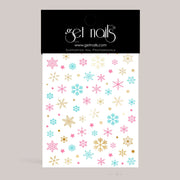Sticker Art Tattoo 68 Barbie Snowflakes GN