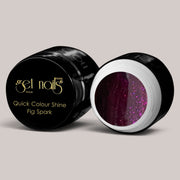 Quick Colour Shine Fig Spark | Gel Colorat UV/LED