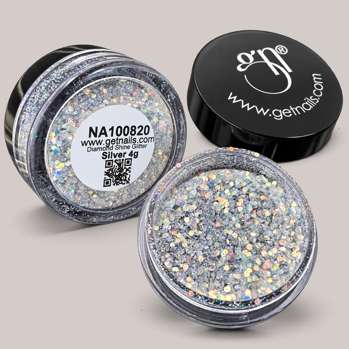 Diamond Shine Glitter Silver 4g