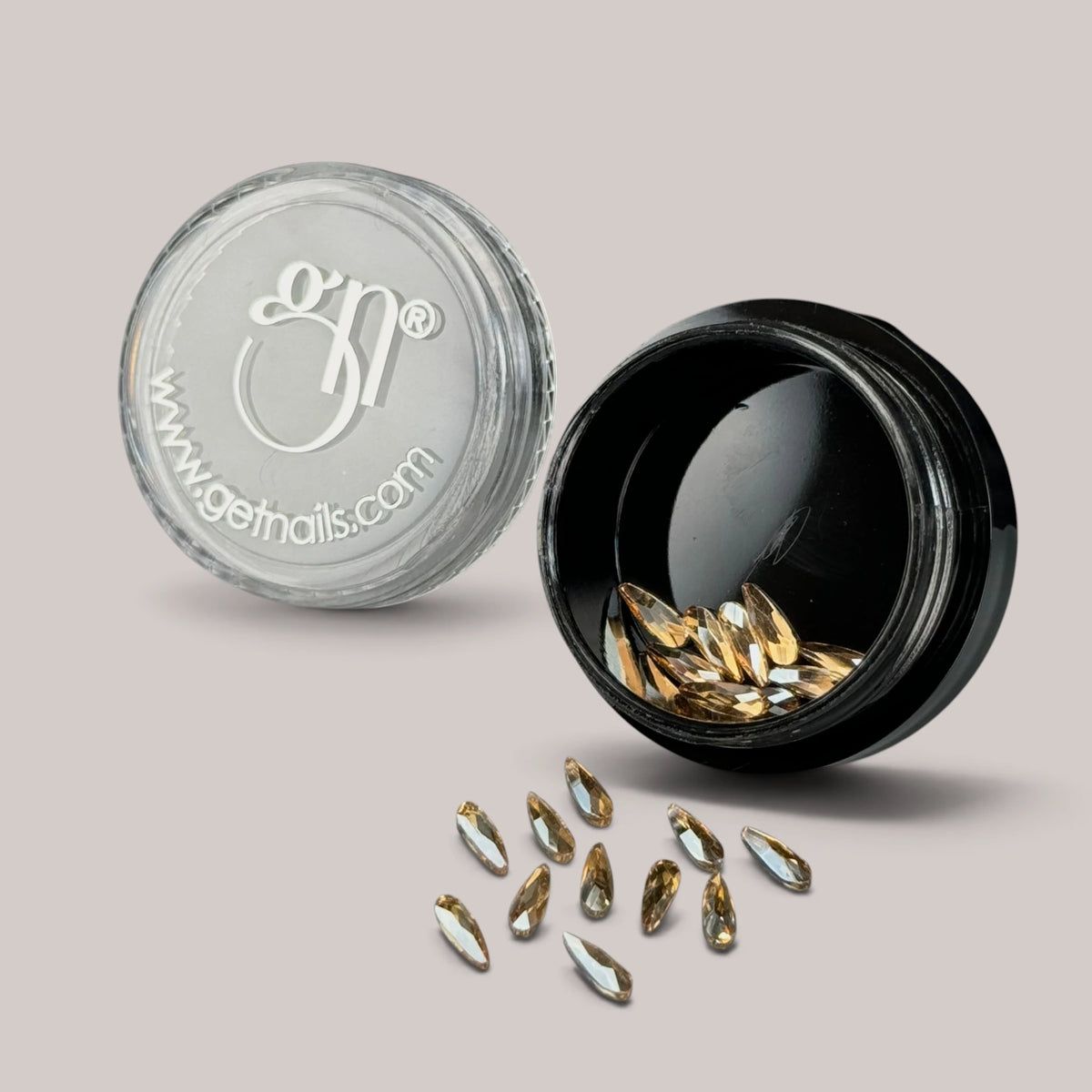 Ice Crystals Mini RoseGold, 20 buc. GN