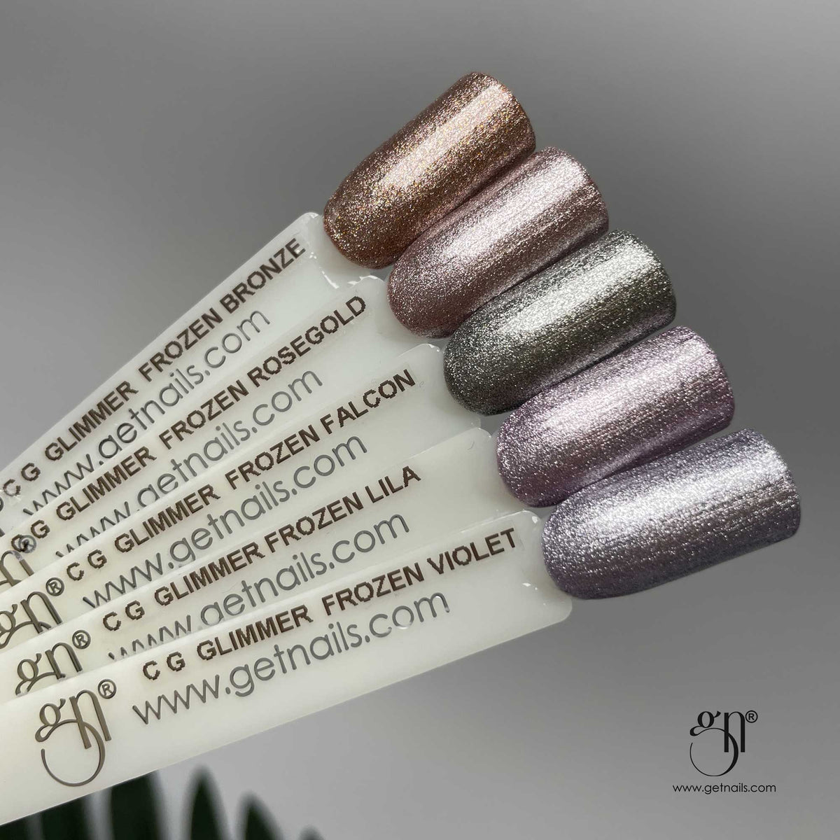 Colour Gel Glimmer Frozen RoseGold | UV/LED Coloured Gel