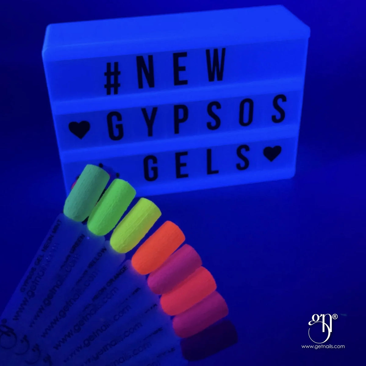 Gypsos Gel Neon Yellow 5g