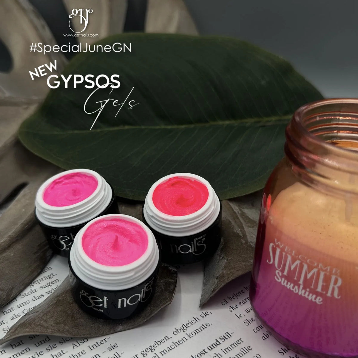 Gel Gypsos Néon Rose 5g