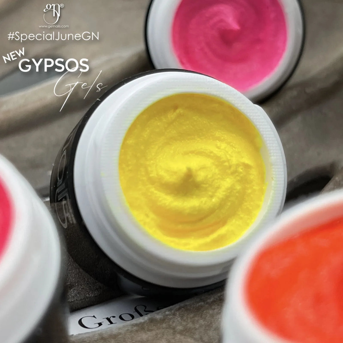 Gypsos Gel Neon Yellow 5g
