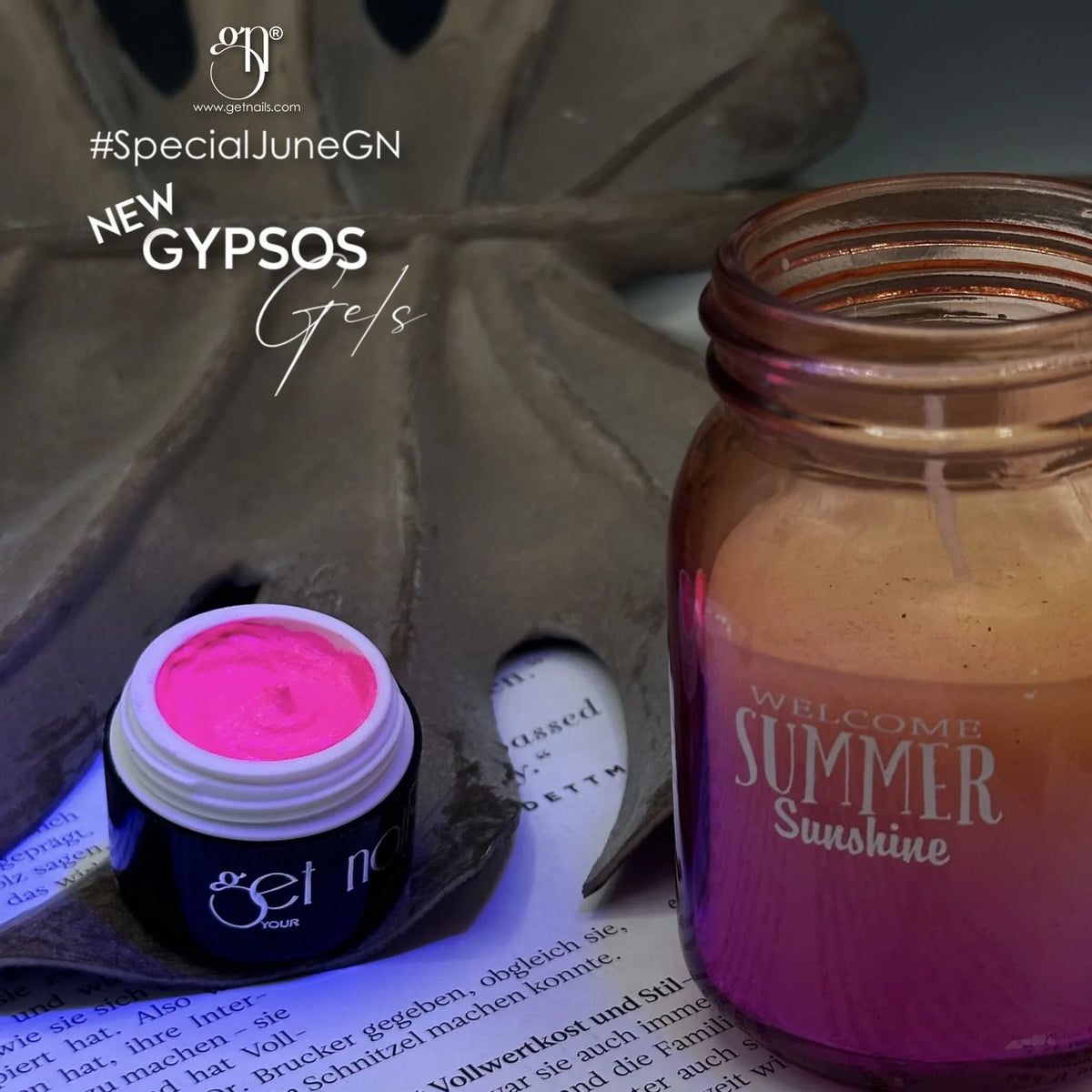 Gel Gypsos Néon Rose 5g